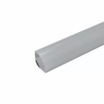 Aluminum Profile Corner Round 30x30mm anodized for Standard Flexible LED Strips